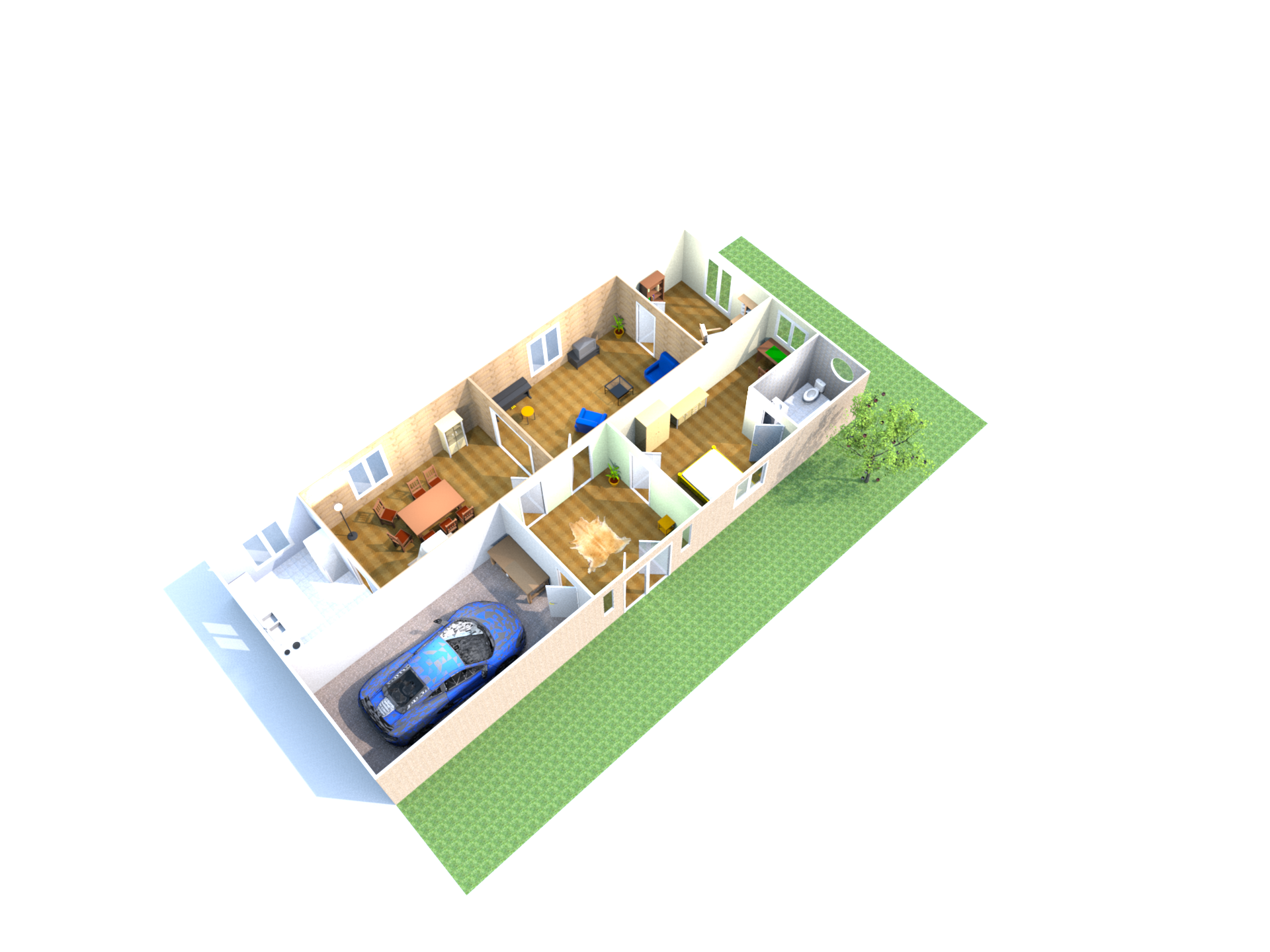 Visualisation 3D du manoir